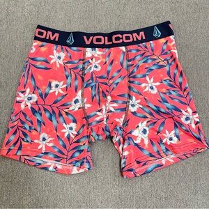 Volcom Men's Tropical Print Boxer Briefs Size Medium NWOT